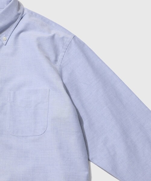 ADAM ET ROPE'(アダムエロペ)の「【Brooks Brothers/ブルックスブラザーズ】BBJ EX WHS DS OG SPMCON OX PBD TRAD SLD(シャツ/ブラウス・メンズ・ホワイト/サックス・L/M/S/XL)」の12枚目の写真