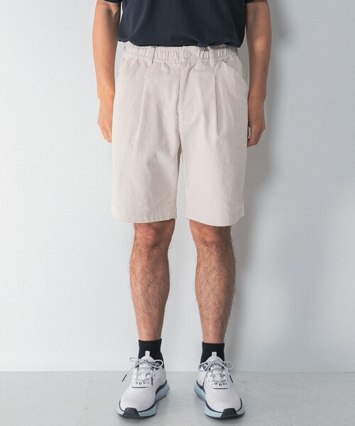 URBAN RESEARCH Sonny Label（アーバンリサーチサニーレーベル）の「OOPS　コーデュロイショーツ（その他パンツ・メンズ・BLACK/BEIGE/NAVY・M/L/XL）」の20枚目の写真