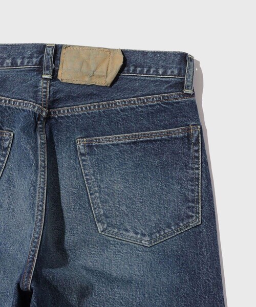 ADAM ET ROPE'(アダムエロペ)の「【blurhmsROOTSTOCK/ブラームスルーツストック】13.5oz Denim Pants Classic USED(デニムパンツ・メンズ・ブルー系・2/3/4)」の8枚目の写真