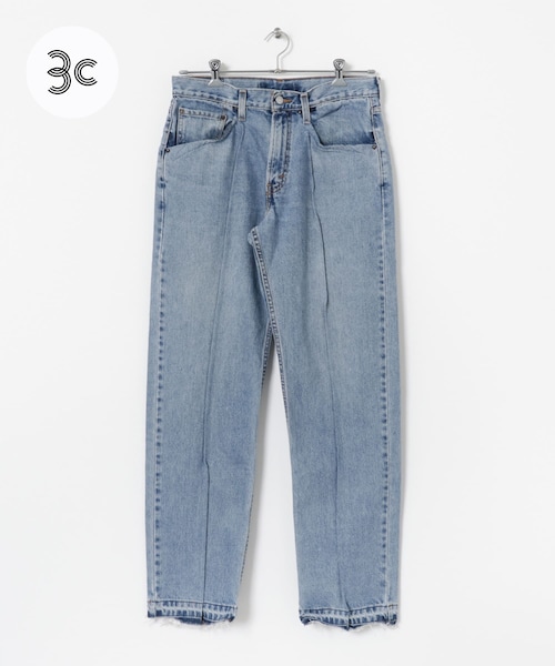 THE GOODLAND MARKET（ザグッドランドマーケット）の「TONY　REMAKE DENIM（デニムパンツ・メンズ・INDIGO1/INDIGO27/INDIGO26/INDIGO25/INDIGO24/INDIGO23/INDIGO22/INDIGO21/INDIGO20/INDIGO19/INDIGO18/INDIGO17/INDIGO16/INDIGO15/INDIGO14/INDIGO13/INDIGO12/INDIGO11/INDIGO10/INDIGO9/INDIGO8/INDIGO7/INDIGO6/INDIGO5/INDIGO4/INDIGO3/INDIGO2・M/L）」の8枚目の写真