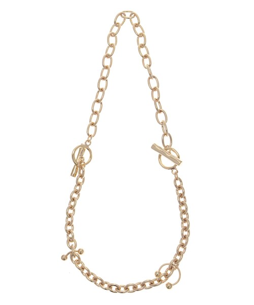 MURUA（ムルーア）の「2WAYチェーンネックレス（ネックレス・レディース・シルバー/ゴールド・F）」の9枚目の写真