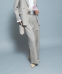 URBAN RESEARCH ROSSO WOMEN | 防シワシャンブレーツイルタックパンツ(その他パンツ)