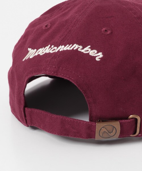 URBAN RESEARCH Sonny Label（アーバンリサーチサニーレーベル）の「MAGIC NUMBER　BONES EMBLEM LOW CAP（キャップ・レディース・SAND/BURGUNDY/NAVY/BLACK・Free）」の16枚目の写真