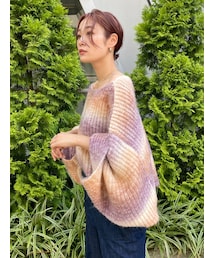 Ungrid | ビッグスリーブルーズニット(ニット/セーター)