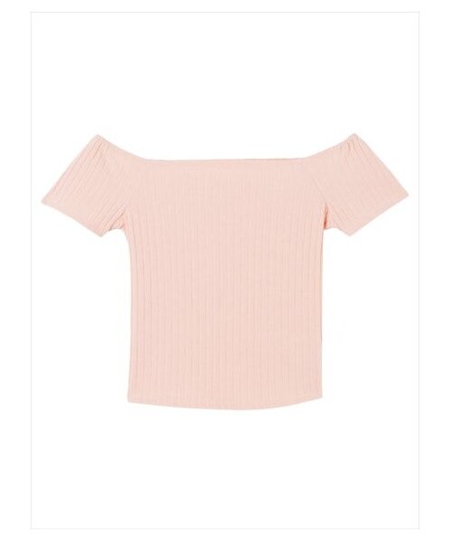 GYDA（ジェイダ）の「テレコオフショルトップス（その他トップス・レディース・オフホワイト/ピンク/ブラック・F）」の15枚目の写真