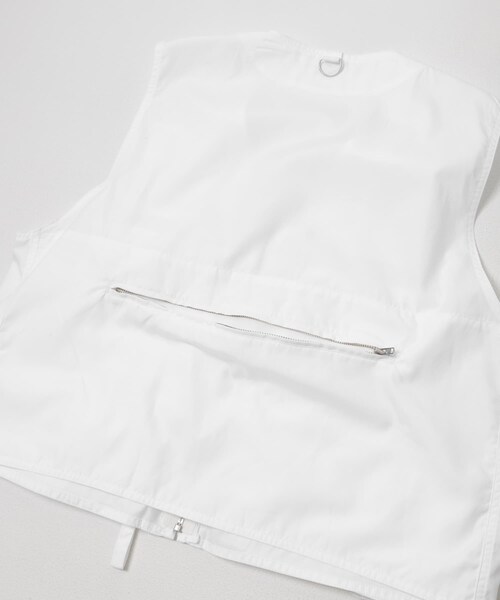 URBAN RESEARCH（アーバンリサーチ）の「SEVEN BY SEVEN　HUNTING SHORT VEST（ベスト・メンズ・030 WHITE・M/L）」の10枚目の写真