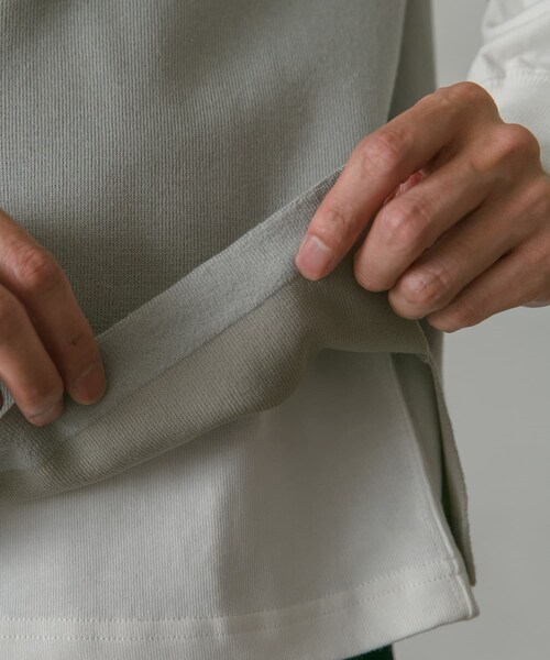 URBAN RESEARCH DOORS（アーバンリサーチドアーズ）の「ダブルフェイスVネックベスト（ベスト・メンズ・STEEL BLUE/GREIGE/BROWN/CHARCOAL・M/L）」の16枚目の写真