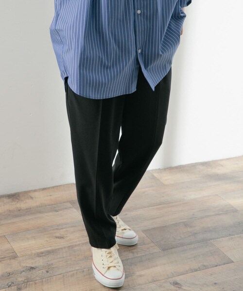 ITEMS URBANRESEARCH（アイテムズ アーバンリサーチ）の「TRスラックス（その他パンツ・メンズ・BEG/L.GRY/BLK/GRN/BLU/NVY・S/M/L）」の10枚目の写真