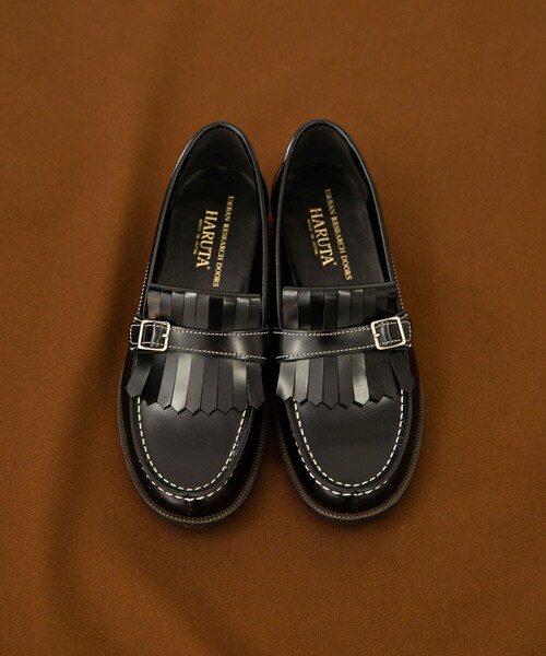 URBAN RESEARCH DOORS（アーバンリサーチドアーズ）の「『別注』HARUTA×DOORS　キルトローファー（ローファー・レディース・BLACK・23/23.5/24/24.5）」の6枚目の写真