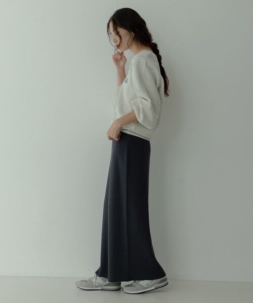 URBAN RESEARCH Sonny Label（アーバンリサーチサニーレーベル）の「Vネック刺繍スウェット（スウェット・レディース・オートミール/ピンク/フェードネイビー・Free）」の10枚目の写真