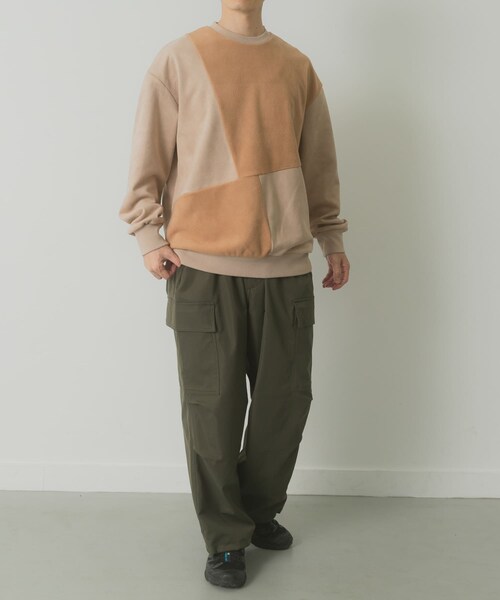 ITEMS URBANRESEARCH（アイテムズ アーバンリサーチ）の「裏フリースF.S.クレイジープルオーバー（その他トップス・メンズ・L.BEG/MOC/OLV/BLK・M/L）」の17枚目の写真