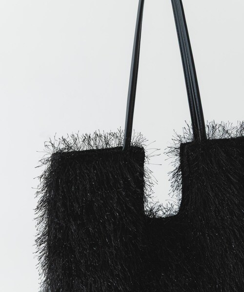 RODE SKO（ロデスコ）の「ヘアリートートバッグ（トートバッグ・レディース・BLACK/BEIGE/OLIVE・one）」の14枚目の写真