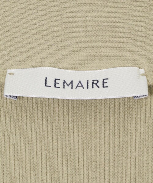 URBAN RESEARCH(アーバンリサーチ)の「LEMAIRE ASYMMETRICAL FITTED TOP(タンクトップ・レディース・BLACK/SAGE・S)」の10枚目の写真