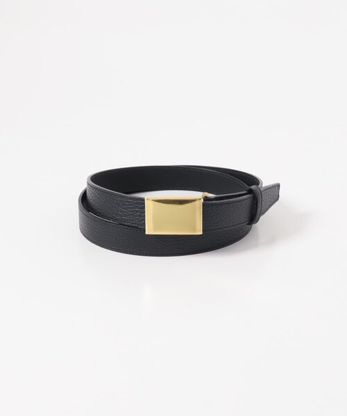 URBAN RESEARCH(アーバンリサーチ)の「Scye BOX BUCKLE BELT(ベルト・メンズ・ライトグレー/クロ・M)」の4枚目の写真
