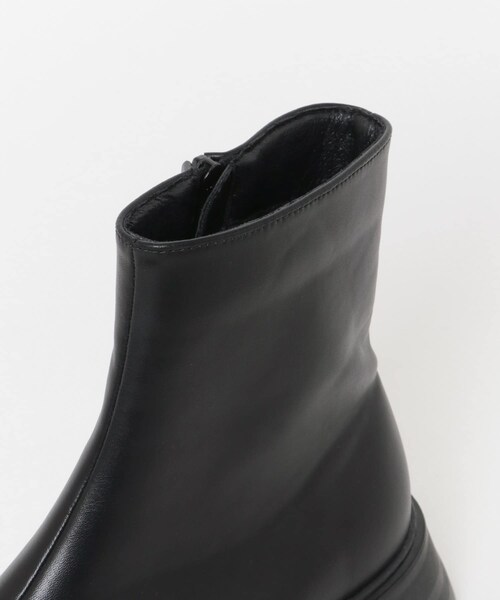 RODE SKO（ロデスコ）の「4センチオーバーソールブーツ（ブーツ・レディース・GYSH-BROWN/BLACK・36/37/38）」の14枚目の写真
