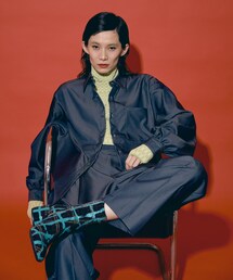 THE GOODLAND MARKET | 『別注』MIDIUMISOLID×TGM　Center press pants(その他パンツ)