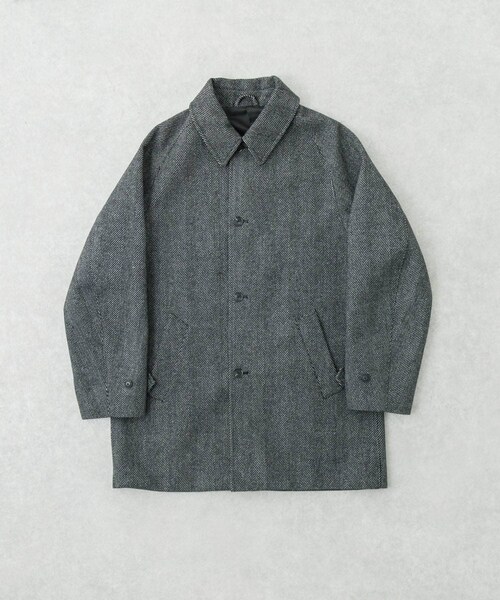 URBAN RESEARCH（アーバンリサーチ）の「WINDPROOF TWEED HALF COAT（テーラードジャケット・メンズ・BROWN/CHARCOAL・M/L）」の20枚目の写真