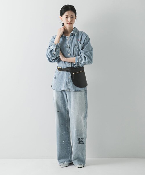 URBAN RESEARCH（アーバンリサーチ）の「MARROW　WAISTPOUCH SHOULDER（ボディバッグ/ウエストポーチ・レディース・BLACK/OLIVE・-）」の5枚目の写真