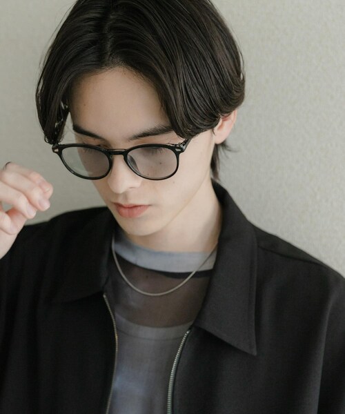 SENSE OF PLACE by URBAN RESEARCH（センスオブプレイスバイアーバンリサーチ）の「ボスリントンサングラス（メガネ・メンズ・BLACK/GRAY/BLUE・One）」の4枚目の写真