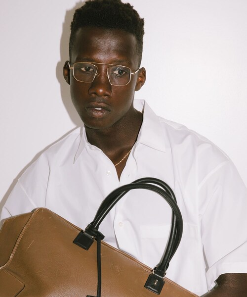 URBAN RESEARCH（アーバンリサーチ）の「new basic　THOMAS MASON SHORT-SLEEVE OVER SHIRTS（シャツ/ブラウス・メンズ・WHITE/ROYAL/SAX/DARK GREEN/STRIPE・S/M/L/XL）」の7枚目の写真