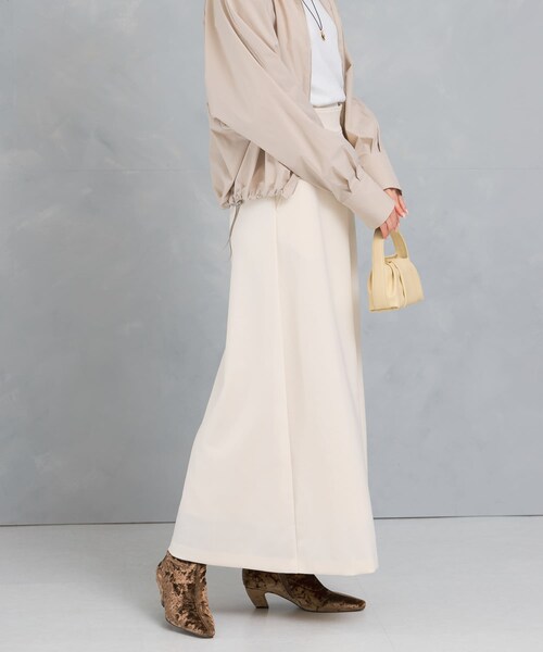 URBAN RESEARCH ROSSO（アーバンリサーチロッソ）の「ロングAラインスカート（スカート・レディース・black/off/blue・36/38）」の7枚目の写真