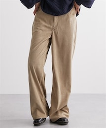 nissen | コーデュロイ素材　超ワイドパンツ［Soiunique］(パンツ)