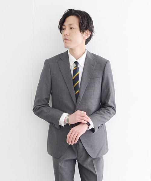 URBAN RESEARCH（アーバンリサーチ）の「URTAILOR 3B スーツ 無地（セットアップ・メンズ・BLK/M GRY/NAVY・44/46/48/50）」の10枚目の写真