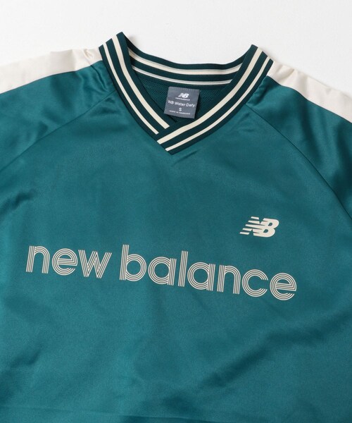 URBAN RESEARCH DOORS(アーバンリサーチドアーズ)の「NEW BALANCE サテンウーブンプルオーバー(その他トップス・レディース・グリーン/リネン・M)」の7枚目の写真