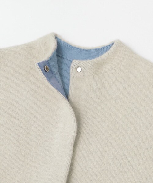 URBAN RESEARCH ROSSO（アーバンリサーチロッソ）の「ELENDEEK　CN RACCOON MIX WCD（カーディガン/ボレロ・レディース・IVY/LGRY/RED/MINT/BEG・1/2）」の20枚目の写真