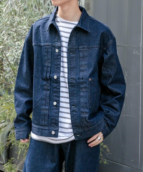 URBAN RESEARCH DOORS（アーバンリサーチドアーズ）の「FORK&SPOON　JFデニムジャケット（デニムジャケット・メンズ・ONEWASH/USED・4/5）」の14枚目の写真