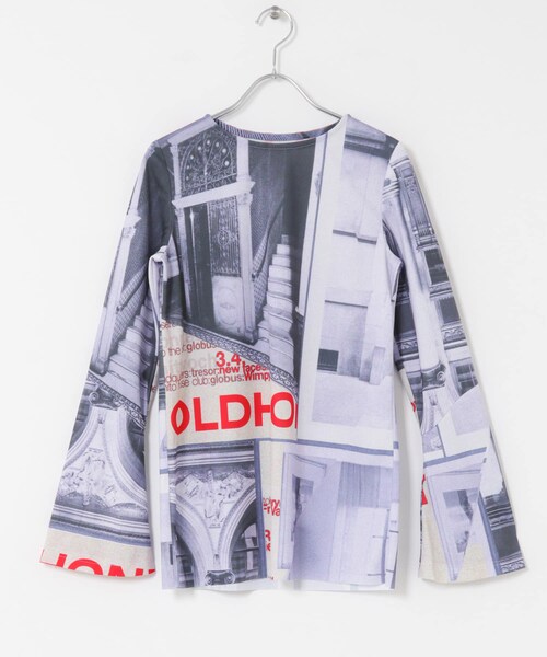 THE GOODLAND MARKET（ザグッドランドマーケット）の「old honey　42°C tops（その他トップス・レディース・01green/02purple・FREE）」の2枚目の写真