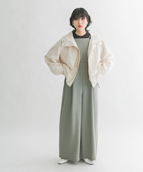 KBF（ケイビーエフ）の「ベストSETマウンテンパーカー（マウンテンパーカー・レディース・NAVY/IVORY/MOSS GRAY・one）」の9枚目の写真