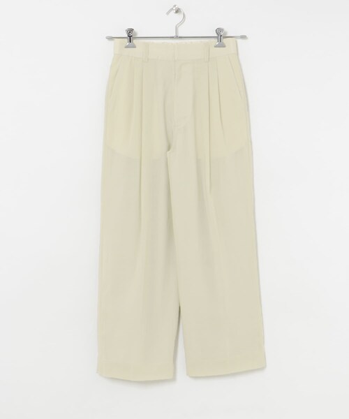 THE GOODLAND MARKET（ザグッドランドマーケット）の「&her　Voile Pants（その他パンツ・レディース・BLACK/CREAM・one）」の4枚目の写真