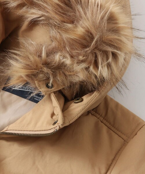 URBAN RESEARCH Sonny Label（アーバンリサーチサニーレーベル）の「ファートリムフードマウンテンパーカー∴（マウンテンパーカー・レディース・カーキ/ベージュ/ネイビー・36/38）」の9枚目の写真