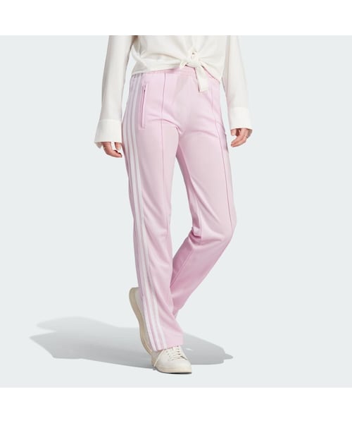 adidas(アディダス)の「アディカラー クラシックス ファイヤーバード トラックパンツ(ジャージ)(パンツ・レディース・ピンク/ブラック/ブルー/グリーン・XS/L/XL/2XL/3XL/M/J/3XL/S/4XL/5XL/J/XS/J/S/J/M/J/L/J/XL/J/2XL)」の1枚目の写真