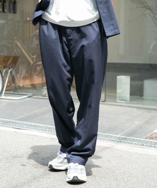 URBAN RESEARCH DOORS(アーバンリサーチドアーズ)の「FORK&SPOON COOL FIBERイージーパンツ(その他パンツ・メンズ・BROWN/NAVY・4/5)」の16枚目の写真