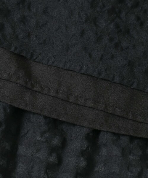 URBAN RESEARCH（アーバンリサーチ）の「サッカーティアードロングスカート（スカート・レディース・CHECK/BLACK・FREE）」の15枚目の写真