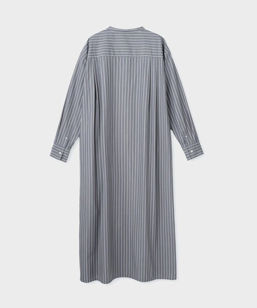 ROPE'(ロペ)の「【drawell(ドロウェル)】MAXI SHIRT DRESS|ワンピース(シャツワンピース・レディース・ダークブラウン/ネイビー・F)」の4枚目の写真