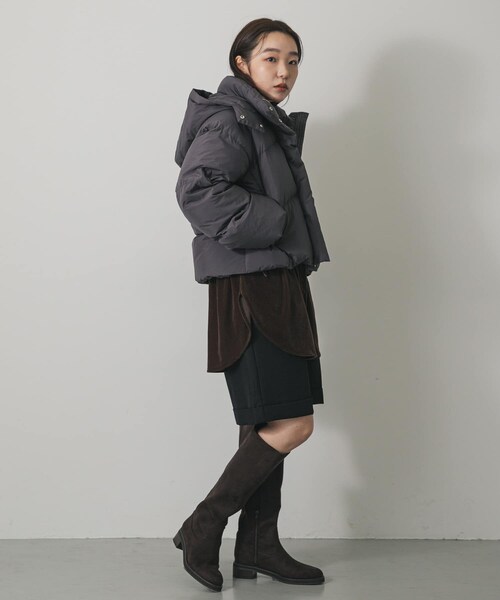 SENSE OF PLACE by URBAN RESEARCH（センスオブプレイスバイアーバンリサーチ）の「ターンバックハーフパンツ（その他パンツ・レディース・BLACK/Y.BEIGE・S/M）」の16枚目の写真