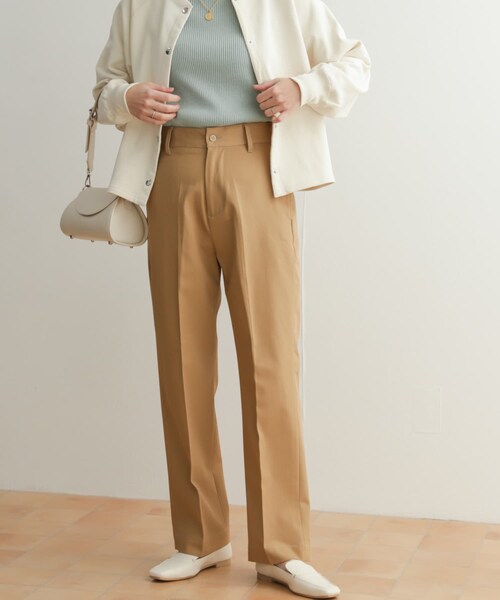 URBAN RESEARCH DOORS(アーバンリサーチドアーズ)の「ハイウエストチノパンツ(チノパンツ・レディース・L/BEIGE/BEIGE・S/M/L)」の22枚目の写真