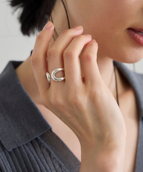 ROPE'(ロペ)の「【WEB限定】【IRIS47(イリス)】catch ring(リング・レディース・シルバー・11/13)」の5枚目の写真