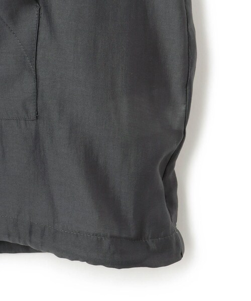 ROPE' PICNIC（ロペピクニック）の「【emur/エミュール】エアリーローンアノラックパーカー（ブルゾン・レディース・チャコール/オフホワイト/ブラウン・38）」の9枚目の写真