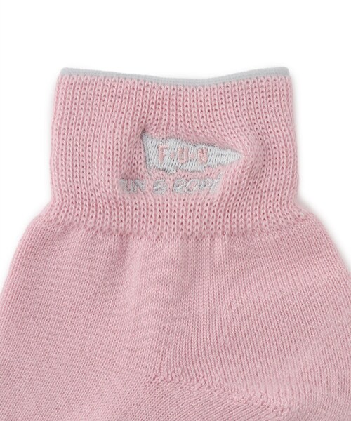 ROPE'（ロペ）の「POPカラーショートソックス（ソックス/靴下・レディース・グレー/ホワイト/ピンク・F）」の10枚目の写真