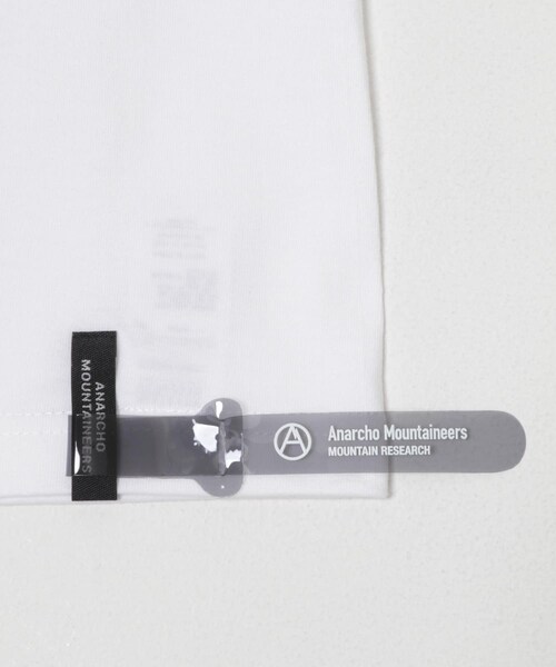 EKAL(エカル)の「mountain research Common People(Tシャツ/カットソー・メンズ・White/Red/Charcoal・M/L/XL)」の6枚目の写真
