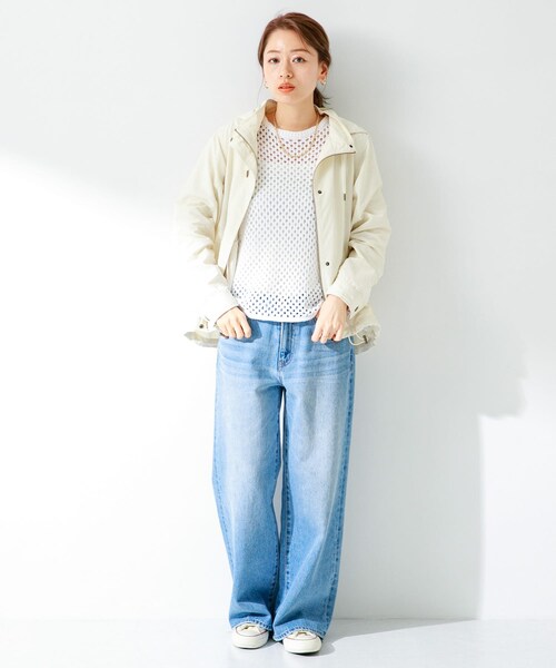 URBAN RESEARCH Sonny Label（アーバンリサーチサニーレーベル）の「撥水マウンテンパーカー（マウンテンパーカー・レディース・オフ/ブラック/ベージュ/カーキ・36/38/40）」の9枚目の写真