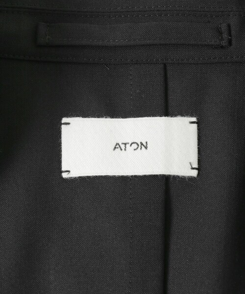 URBAN RESEARCH（アーバンリサーチ）の「ATON　TECHNO WO GAUZE TAILORED（テーラードジャケット・レディース・BLACK・1）」の8枚目の写真