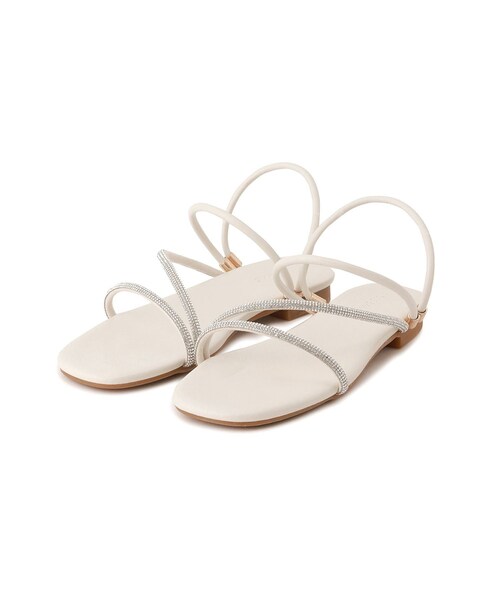 VIS（ビス）の「ラインストーンサンダル/2WAY（サンダル・レディース・ブラック/キナリ・L/M）」の19枚目の写真