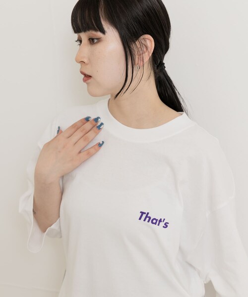 THE GOODLAND MARKET（ザグッドランドマーケット）の「『別注』That’s×TGM　the Dress（チュニック・レディース・white・FREE）」の4枚目の写真