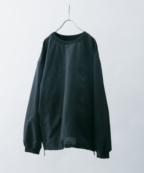 EKAL(エカル)の「『吸水速乾/通気性/軽量』DOT AIR LONG-SLEEVE PULLOVER(Tシャツ/カットソー・メンズ・ネイビー/ブラック・M/L)」の10枚目の写真