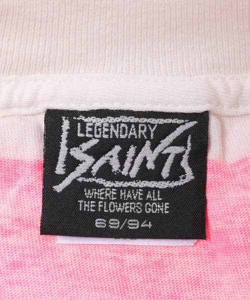 URBAN RESEARCH（アーバンリサーチ）の「SAINT M××××××　BAPE HANDPRINT（Tシャツ/カットソー・メンズ・WHT/PNK・M/L/XL）」の12枚目の写真